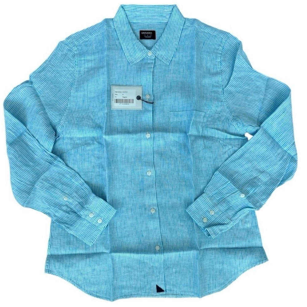 UNTUCKit Blue Casual Women Button Up  Shirt